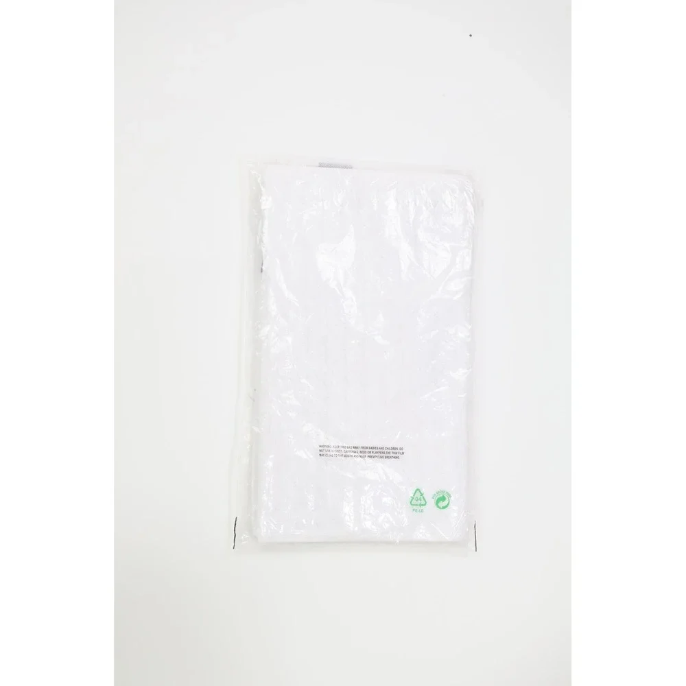 Brooks Brothers Hand Towel Herringbone 16x28 White Turkish Cotton Bathroom‎